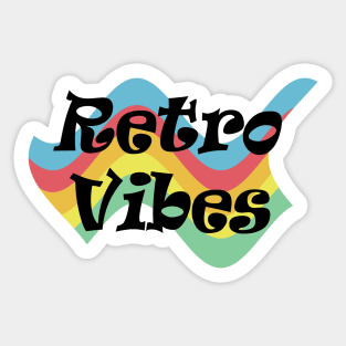 Retro Vibes Sticker